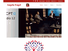 Tablet Screenshot of angelaengel.com